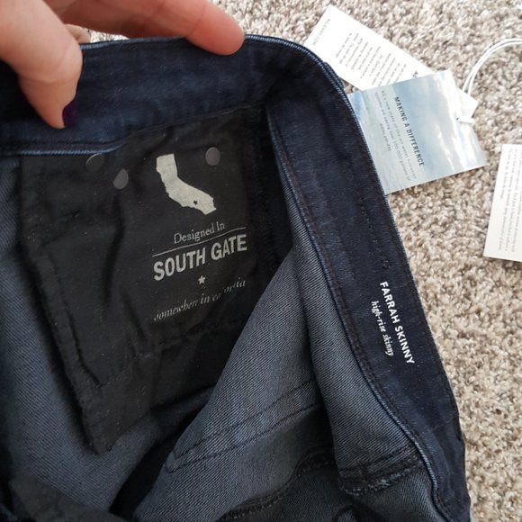 NEW AG Farrah High-Rise Skinny in 4 Years Encore Size 24 Inseam 30 - Picture 13 of 14